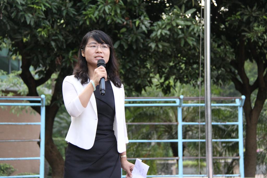 陈媛媛副校长讲话